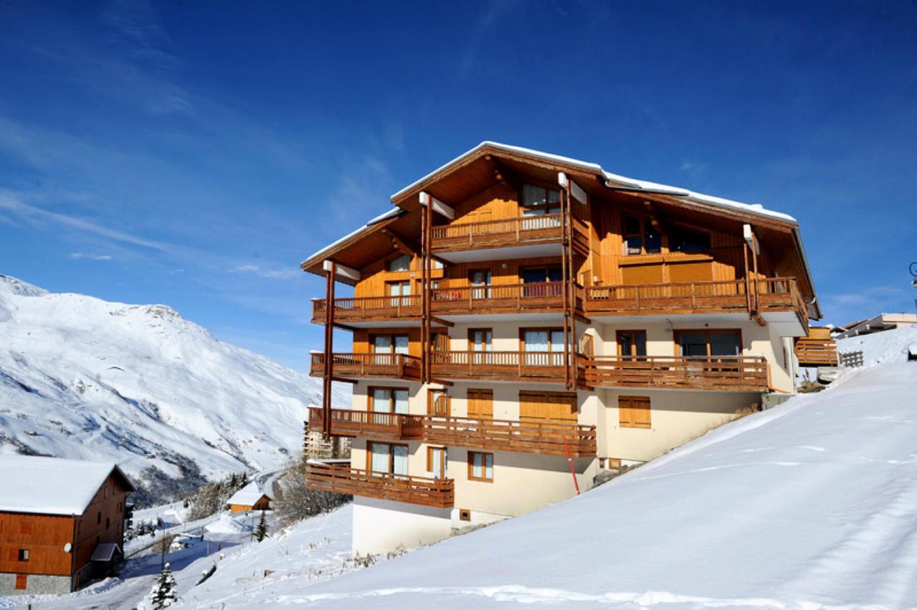 Residence Tetras Lyre - Appartement Spacieux - Depart Et Retour Skis Aux Pieds - Balcon Mae-0504 圣马丁德贝尔维尔 外观 照片