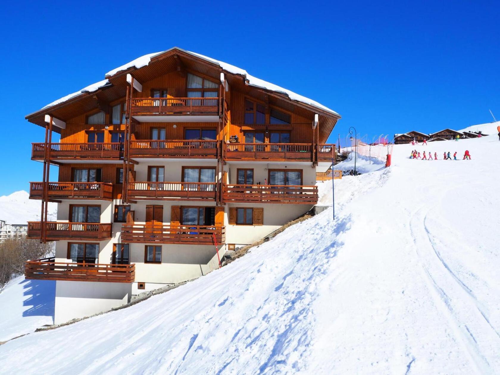 Residence Tetras Lyre - Appartement Spacieux - Depart Et Retour Skis Aux Pieds - Balcon Mae-0504 圣马丁德贝尔维尔 外观 照片